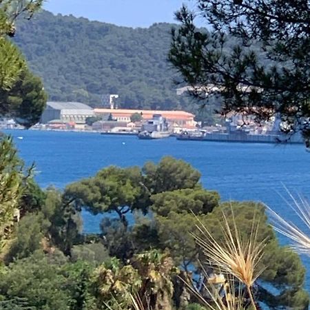 JADE - Appartement climatisé vue et accès mer privé La Seyne-sur-Mer Extérieur photo