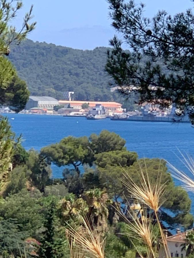 JADE - Appartement climatisé vue et accès mer privé La Seyne-sur-Mer Extérieur photo